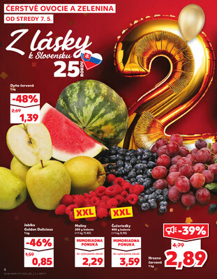 Kaufland 7.5. - 14.5. - Kaufland Svidník