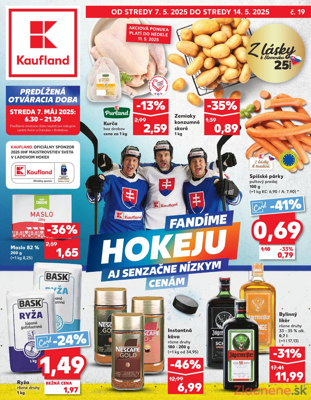 Leták Kaufland - Kaufland 7.5. - 14.5. - Kaufland Dunajská Streda - strana 1