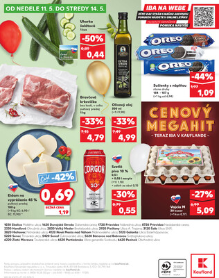 Kaufland 7.5. - 14.5. - Kaufland Dunajská Streda