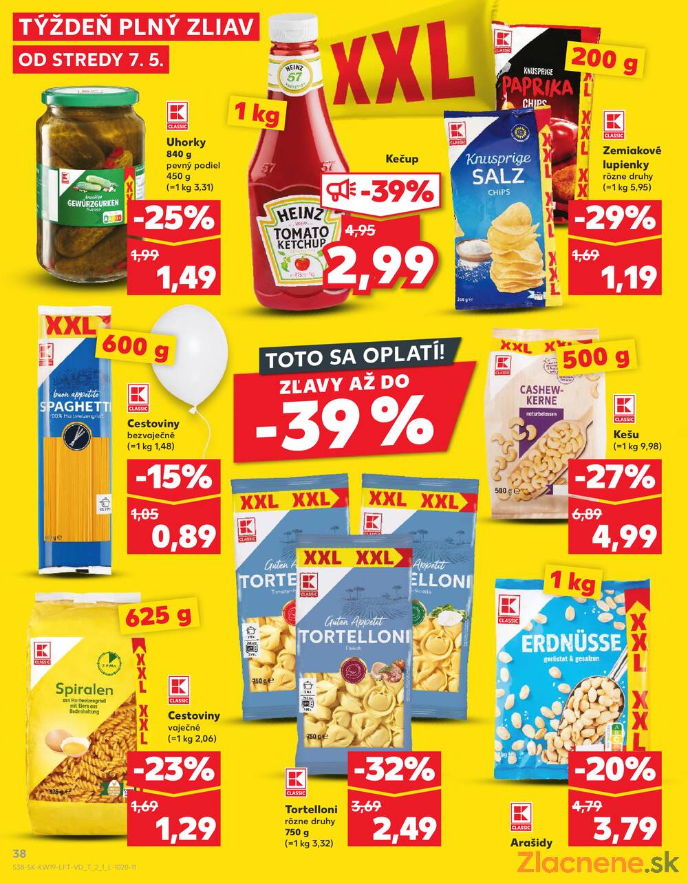 Leták Kaufland - Kaufland 7.5. - 14.5. - Kaufland Komárno - strana 38