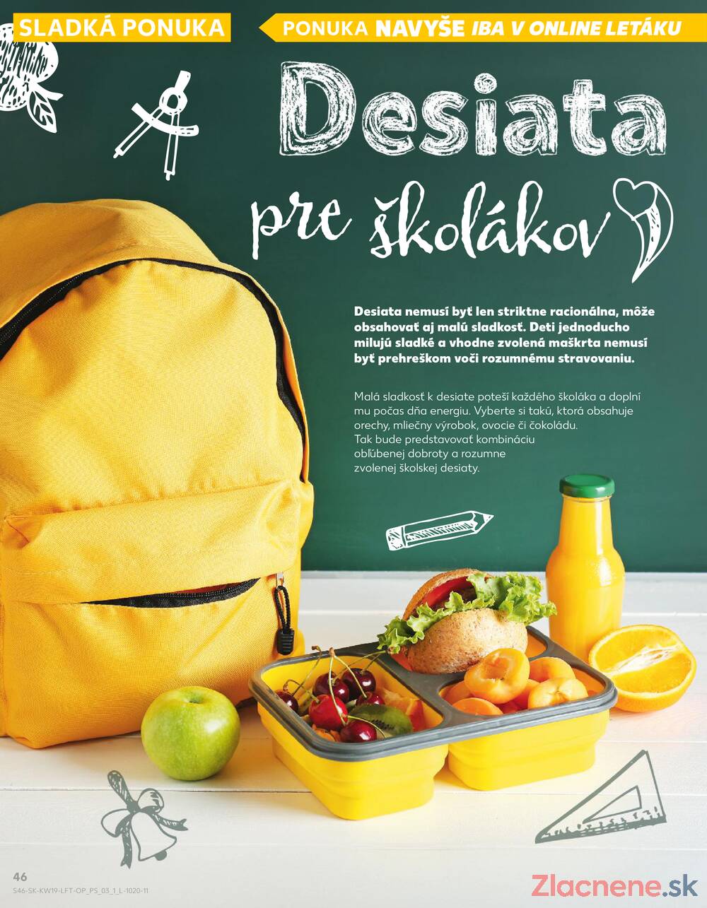 Leták Kaufland - Kaufland 7.5. - 14.5. - Kaufland Nitra - Čermáň - strana 46