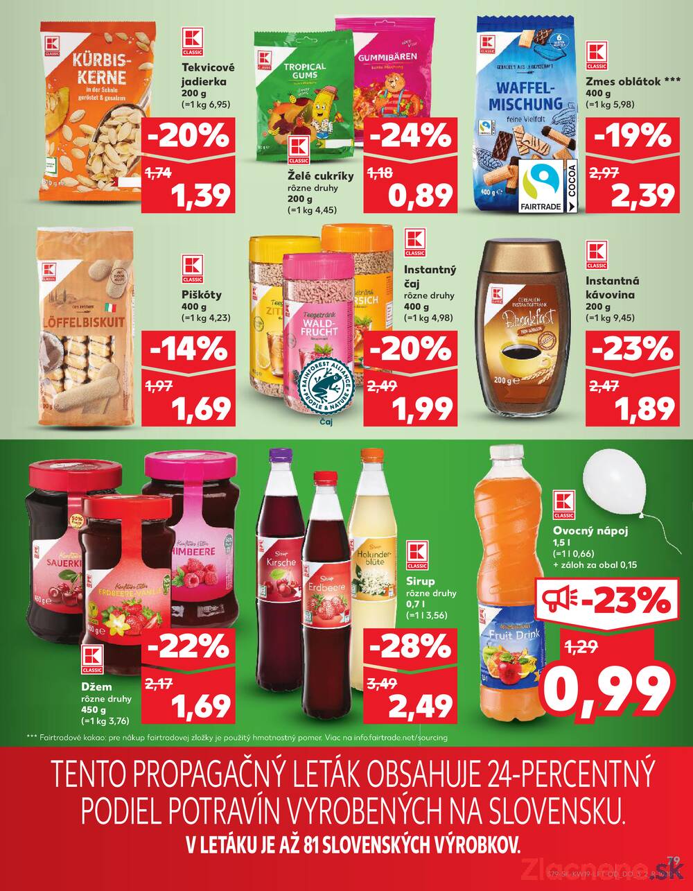 Leták Kaufland - Kaufland 7.5. - 14.5. - Bratislava-Patrónka - strana 79
