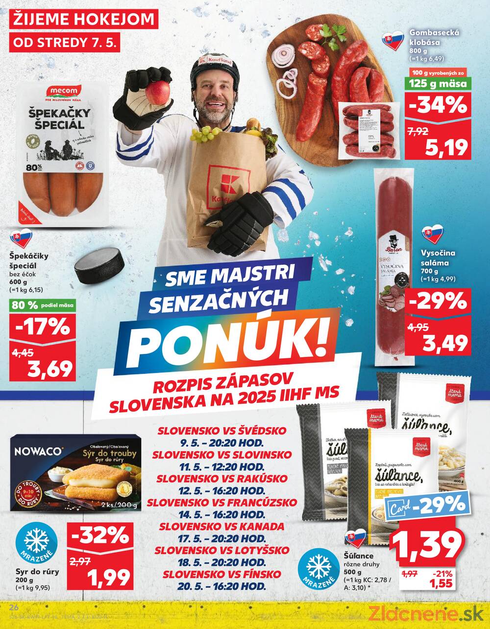 Leták Kaufland - Kaufland 7.5. - 14.5. - Kaufland Banská Bystrica - Majer - strana 26