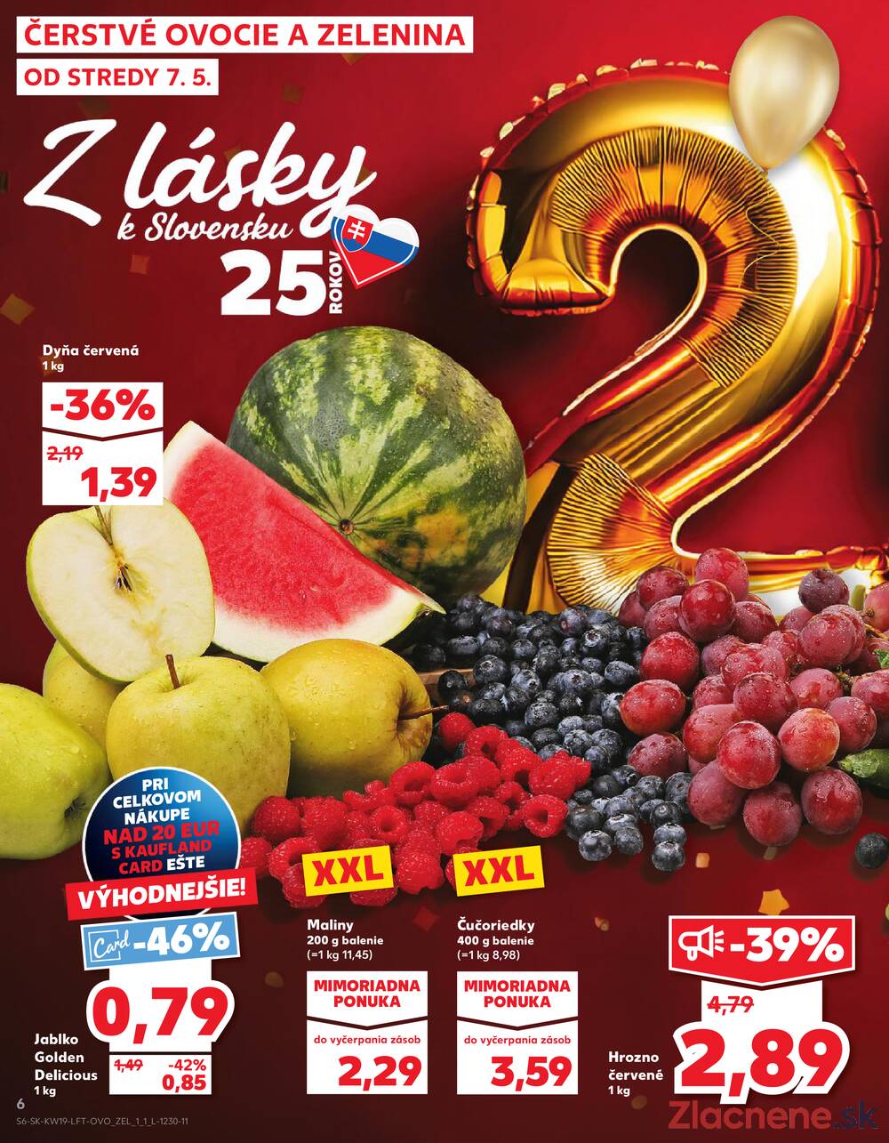 Leták Kaufland - Kaufland 7.5. - 14.5. - Kaufland Šamorín-Mliečno - Krajinská cesta - strana 6