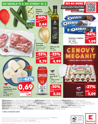 Kaufland 7.5. - 14.5. - Kaufland Bratislava - Nové Mesto
