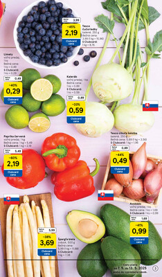 Tesco supermarkety od 7.5. do 13.5.2025