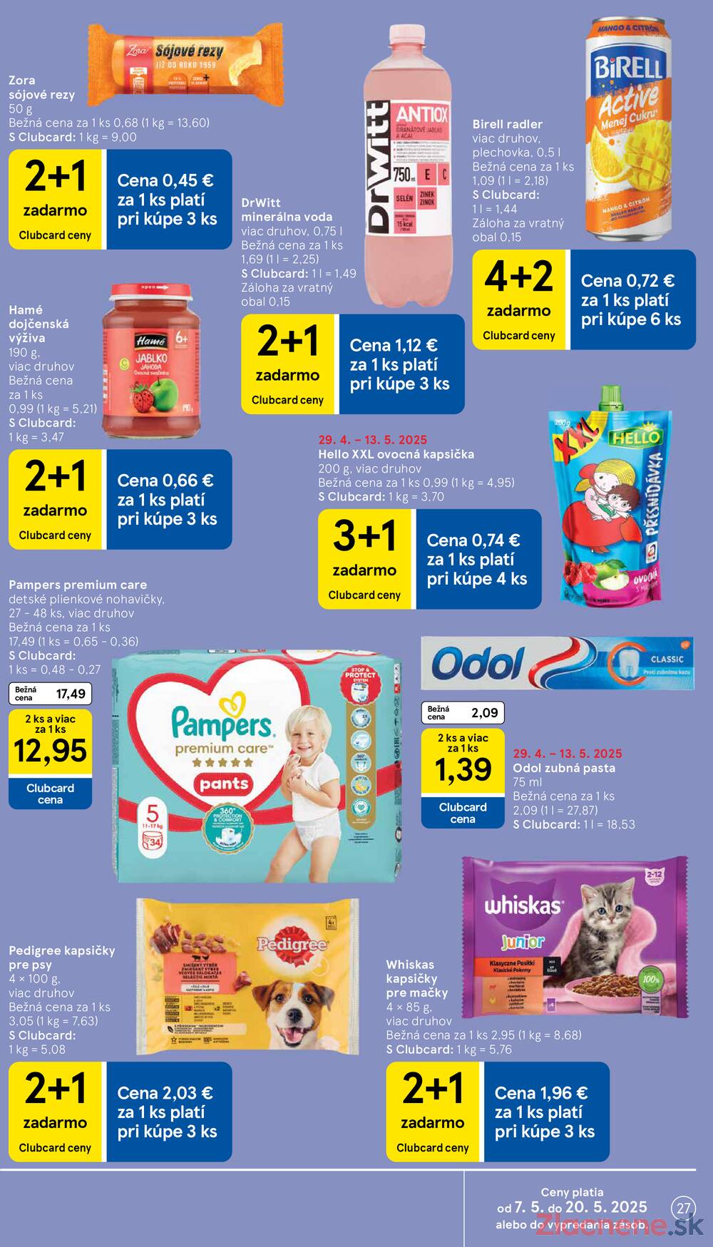 Leták Tesco - Tesco malé hypermarkety od 7.5. do 13.5.2025 - strana 27 Leták Tesco - Tesco malé hypermarkety od 7.5. do 13.5.2025 - strana 27