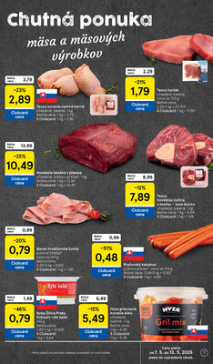 Tesco malé hypermarkety od 7.5. do 13.5.2025