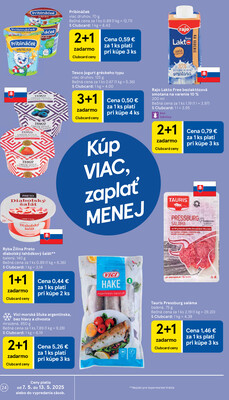 Tesco malé hypermarkety od 7.5. do 13.5.2025