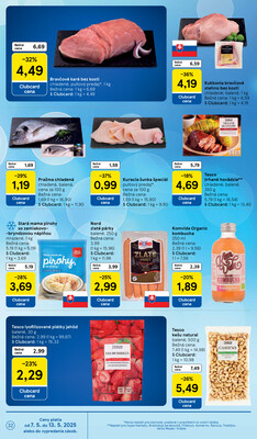 Tesco malé hypermarkety od 7.5. do 13.5.2025