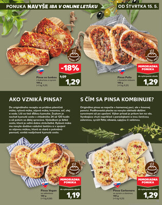 Kaufland 15.5. - 21.5. - Kaufland Humenné