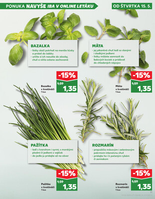 Kaufland 15.5. - 21.5. - Kaufland Sabinov