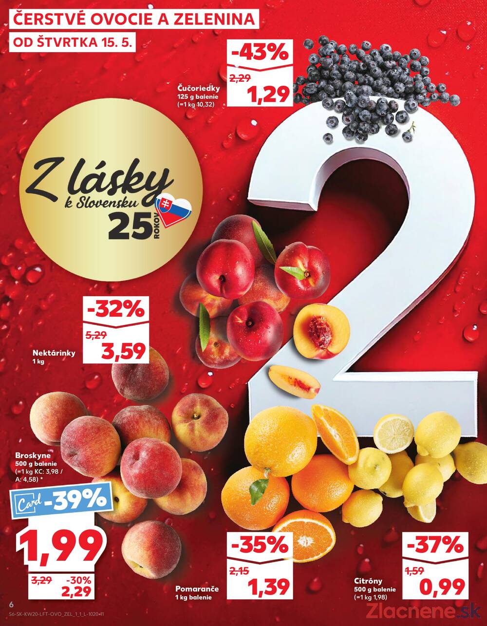 Leták Kaufland - Kaufland 15.5. - 21.5. - Kaufland Svidník - strana 6