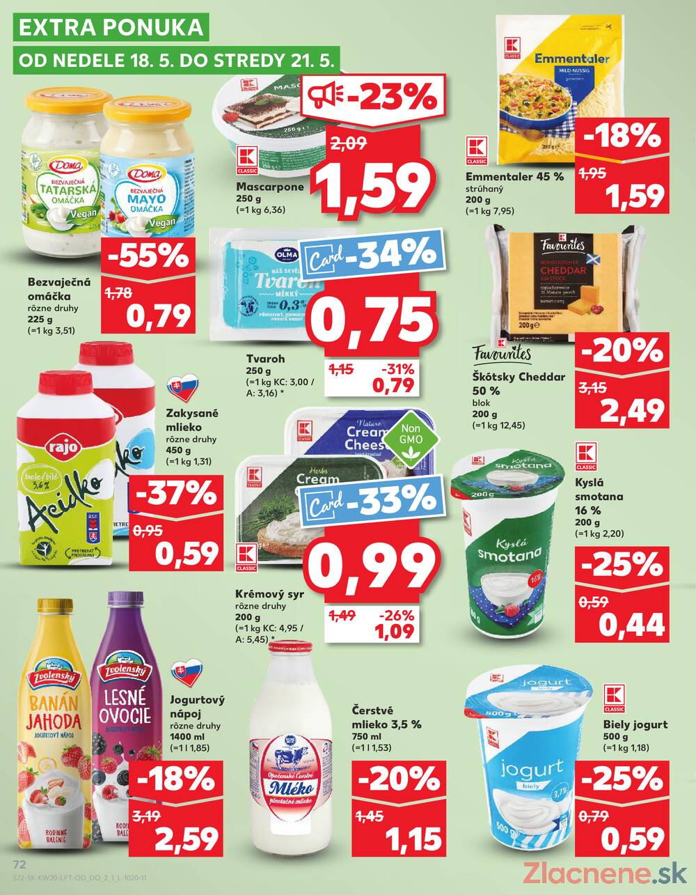 Leták Kaufland - Kaufland 15.5. - 21.5. - Kaufland Svidník - strana 72