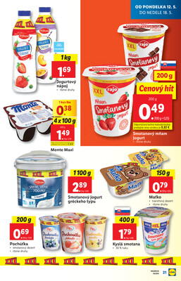 Leták Lidl
		  platný do 18.5.2025 - strana 21