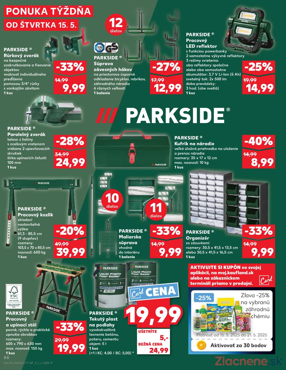Leták Kaufland - Kaufland 15.5. - 21.5. - Kaufland Topoľčany - strana 66