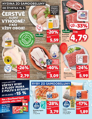 Kaufland 15.5. - 21.5. - Kaufland Topoľčany