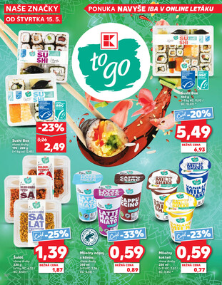Kaufland 15.5. - 21.5. - Kaufland Topoľčany
