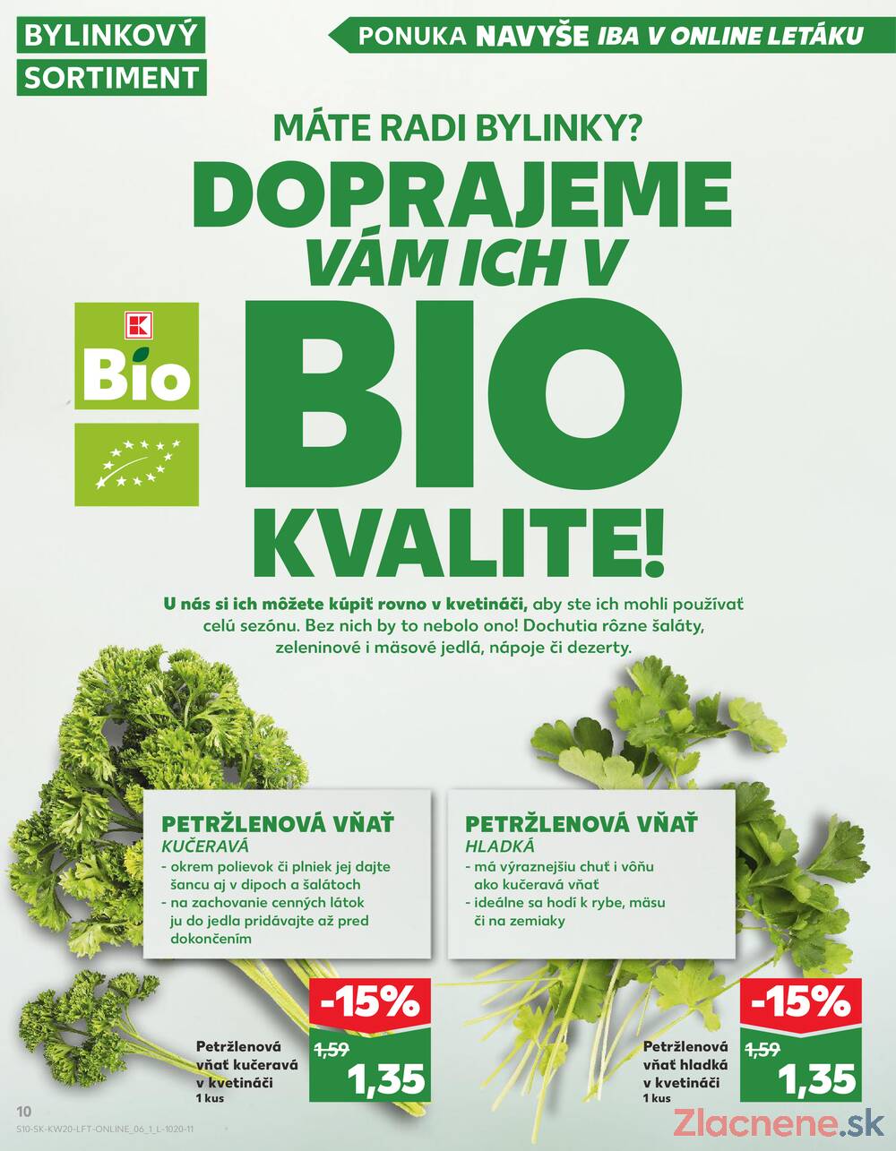 Leták Kaufland - Kaufland 15.5. - 21.5. - Kaufland Prešov - Sekčov  - strana 10