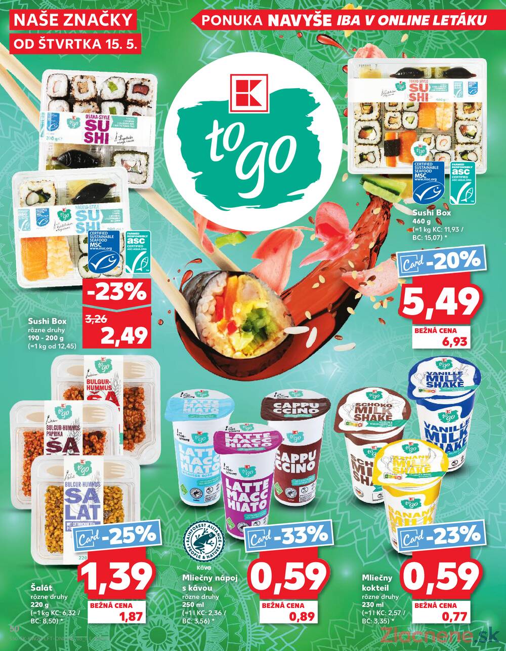 Leták Kaufland - Kaufland 15.5. - 21.5. - Kaufland Prešov - Ľubotice - strana 50