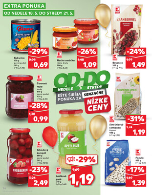 Kaufland 15.5. - 21.5. - Kaufland Prešov - Ľubotice