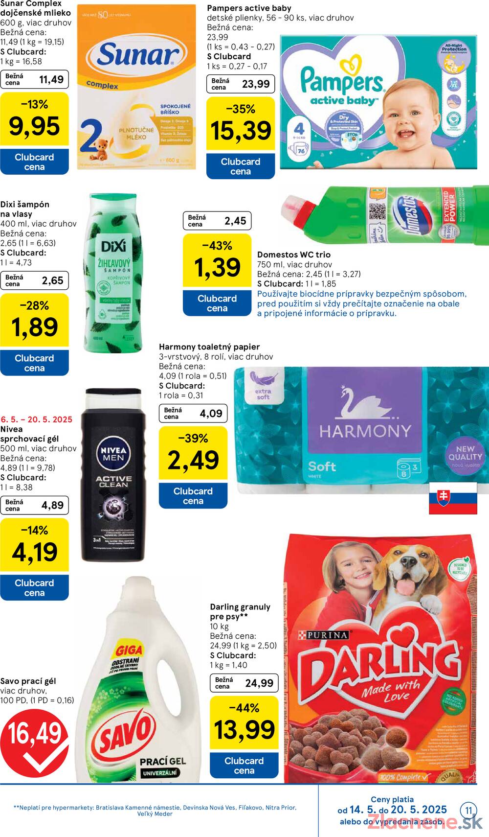 Leták Tesco - Tesco malé hypermarkety od 14.5. do 20.5.2025 - strana 11 Leták Tesco - Tesco malé hypermarkety od 14.5. do 20.5.2025 - strana 11