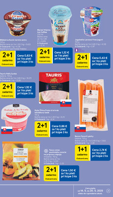 Tesco malé hypermarkety od 14.5. do 20.5.2025