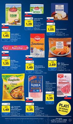 Tesco supermarkety od 21.5. do 27.5.2025