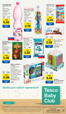 Tesco supermarkety od 21.5. do 27.5.2025
