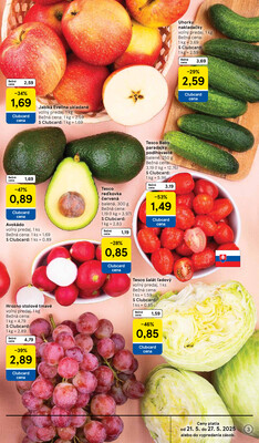 Tesco malé hypermarkety od 21.5. do 27.5.2025