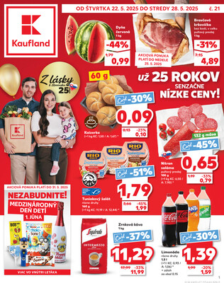 leták Kaufland