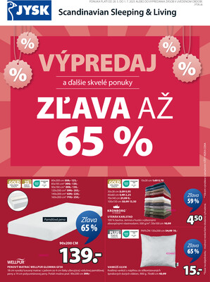 leták Jysk