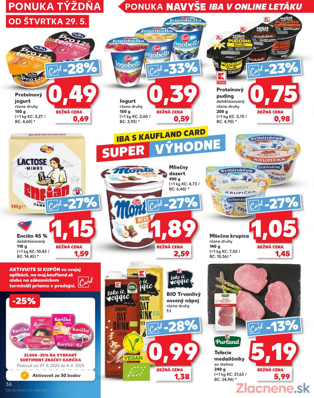 Leták Kaufland - Kaufland 29.5. - 4.6. - Kaufland Bytča - strana 36