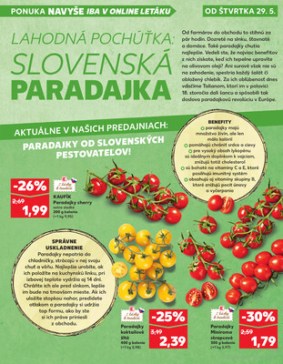 Kaufland 29.5. - 4.6. - Kaufland Spišská Nová Ves