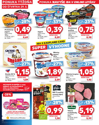 Kaufland 29.5. - 4.6. - Kaufland Spišská Nová Ves