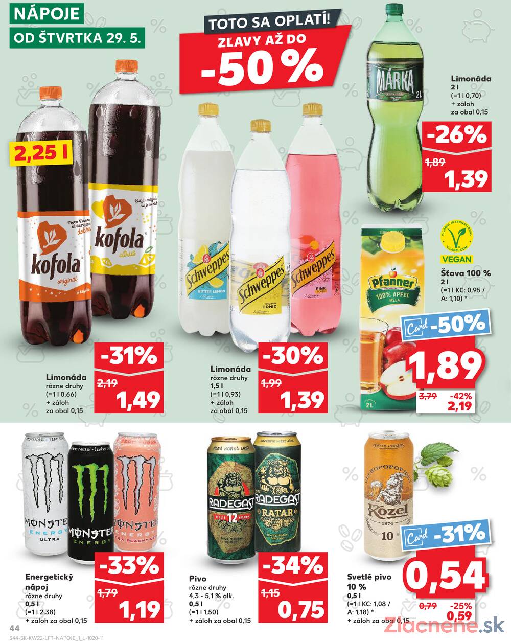 Leták Kaufland - Kaufland 29.5. - 4.6. - Kaufland Lučenec - strana 44