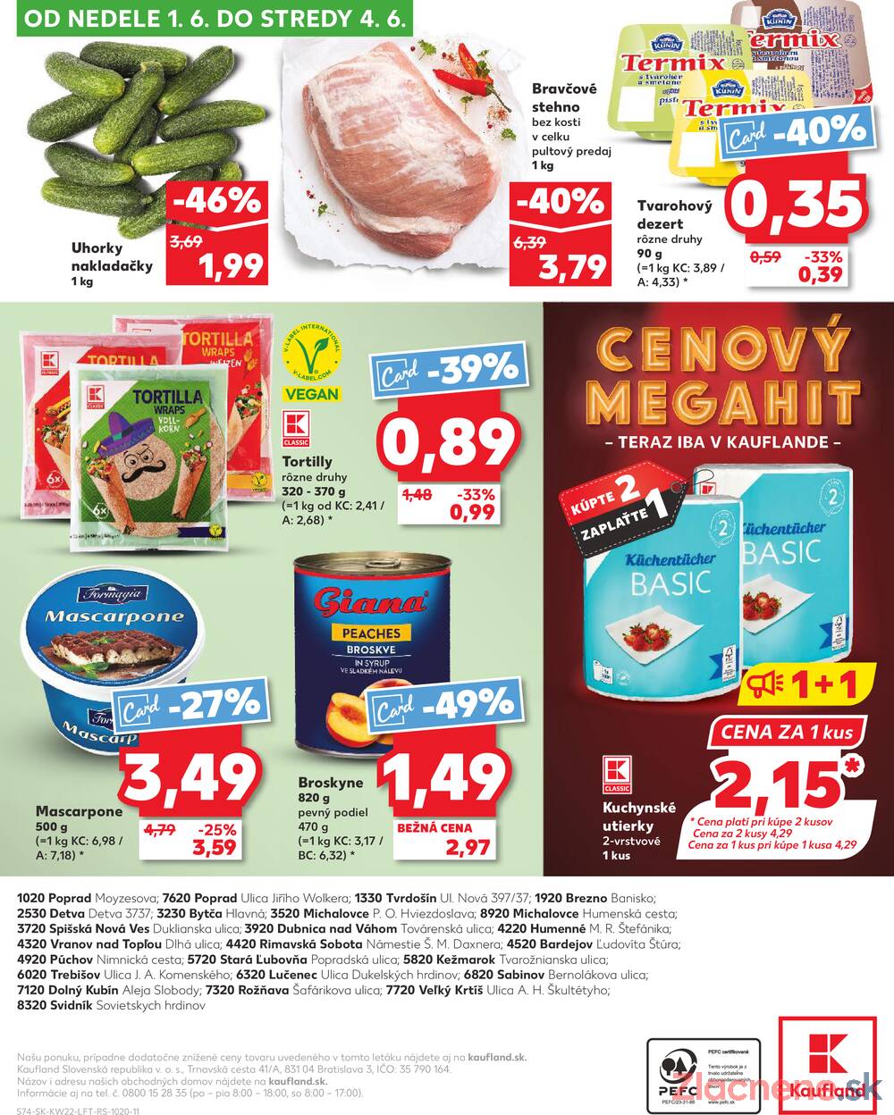 Leták Kaufland - Kaufland 29.5. - 4.6. - Kaufland Dolný Kubín - strana 74