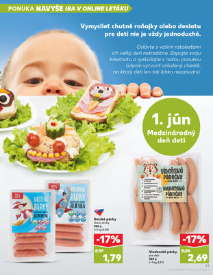 Kaufland 29.5. - 4.6. - Kaufland Dolný Kubín