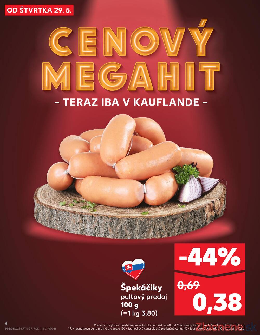 Leták Kaufland - Kaufland 29.5. - 4.6. - Kaufland Michalovce (Humenská cesta) - strana 4