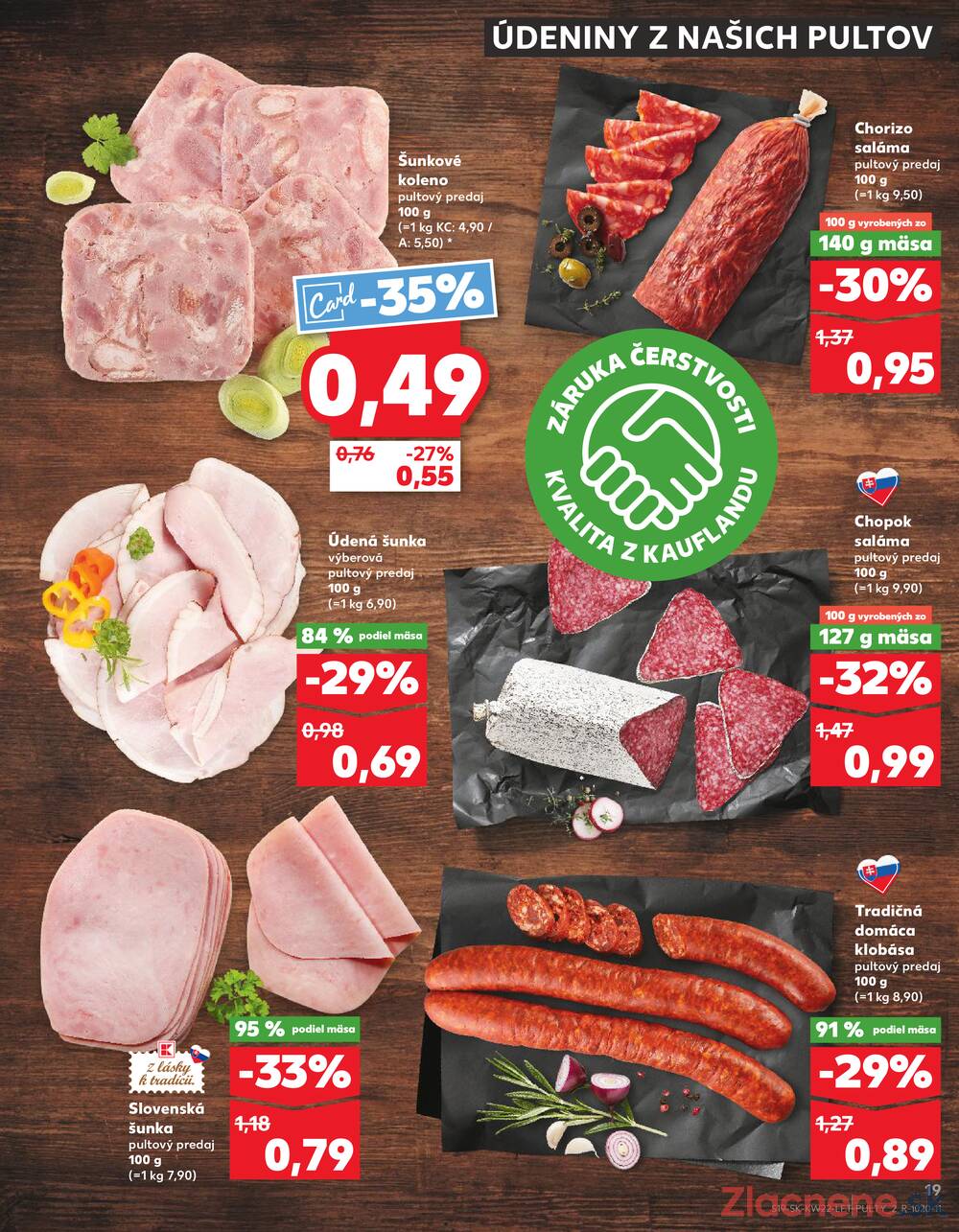 Leták Kaufland - Kaufland 29.5. - 4.6. - Kaufland Michalovce (Humenská cesta) - strana 19
