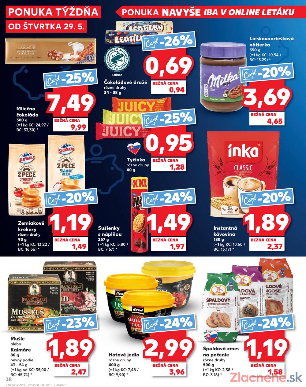 Leták Kaufland - Kaufland 29.5. - 4.6. - Kaufland Dunajská Streda - strana 38