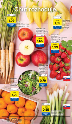Tesco malé hypermarkety od 28.5. do 3.6.2025