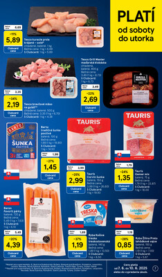 Tesco supermarkety od 4.6. do 10.6.2025