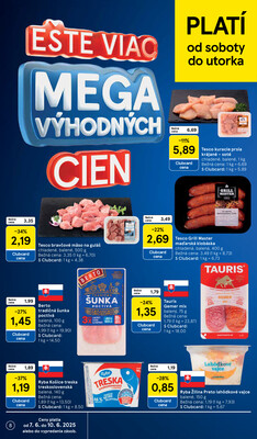 Tesco malé hypermarkety od 4.6. do 10.6.2025
