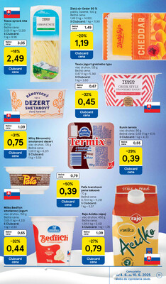 Tesco malé hypermarkety od 4.6. do 10.6.2025