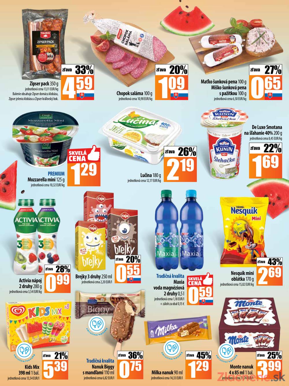 Leták COOP Jednota Slovensko - COOP do 18.6. - strana 6