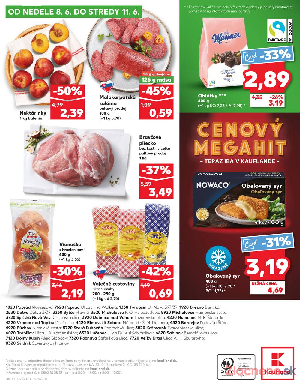 Leták Kaufland - Kaufland 5.6. - 11.6. - Kaufland Bardejov - strana 80 Leták Kaufland - Kaufland 5.6. - 11.6. - Kaufland Bardejov - strana 80