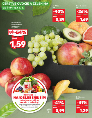 Kaufland 5.6. - 11.6. - Kaufland Bánovce nad Bebravou
