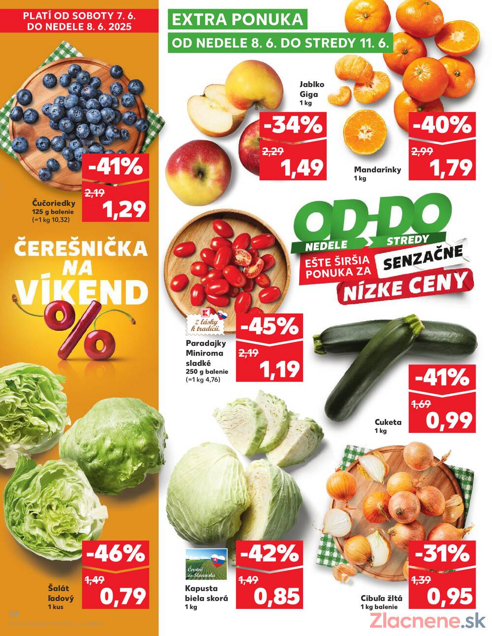 Leták Kaufland - Kaufland 5.6. - 11.6. - Kaufland Bratislava Danubia – Panónska cesta - strana 74