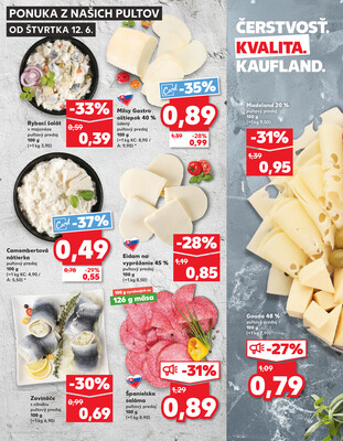 Kaufland 12.6. - 18.6. - Kaufland Tvrdošín